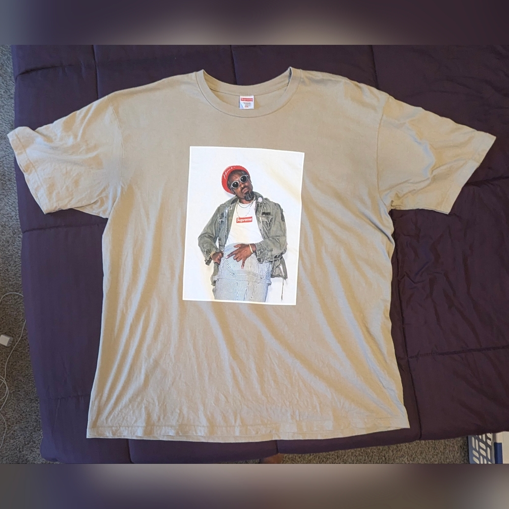 2022 Supreme André 3000 Tee 'Stone'